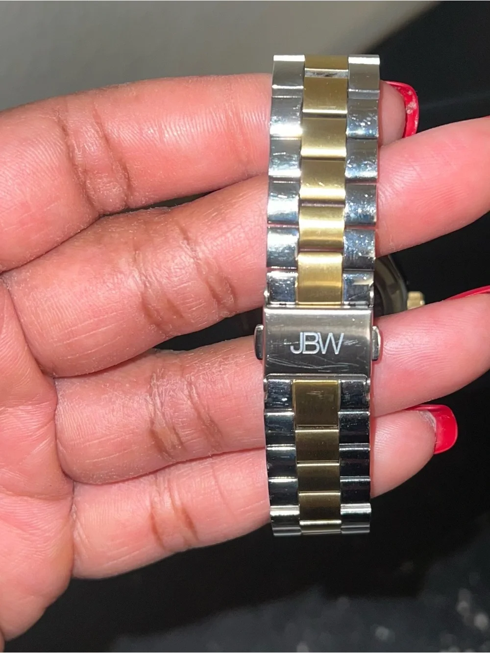 JBW Luxury Two-Tone Crystal Women’s Watch - Gold & Silver
